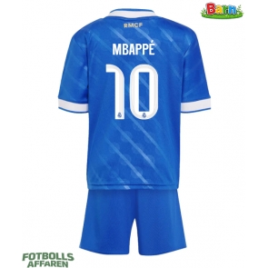 Real Madrid Kylian Mbappe #10 Tredjeställ Barn 2025-26 Kortärmad (+ Korta byxor)